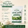 Eve Farm Co Goat Milk Powder, Single-Ingredient Powdered Goat Milk in Resealable 1/2 lb Pouch, Dry Dairy Powder for Coffee, Smoothies, Oatmeal, Baking & Everyday Kitchen Use view 3