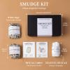 Runyangshi Natural White Sage & Selenite Cleansing Set White Sage Healing Bundles with 10PCS Selenite Wands for Spiritual Healing, Energy Cleansing, Meditation & Home Protection view 4