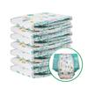 Sunowe Adult Diapers with Tabs, 6000mL Absorbency, 7-Pack Disposable Incontinence Briefs, Unisex Medium 25"-46" (Green) view 1