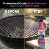 2026 Upgrade Fast Acting Heavy Duty Grill Degreaser Spray Set Multi Grill Cleaner Fast Clean Outdoor Solution for Grills Smoker BBQ Grates Oven Effortless Removes Grease Degreaser Smoky Stain (1PCS) view 3