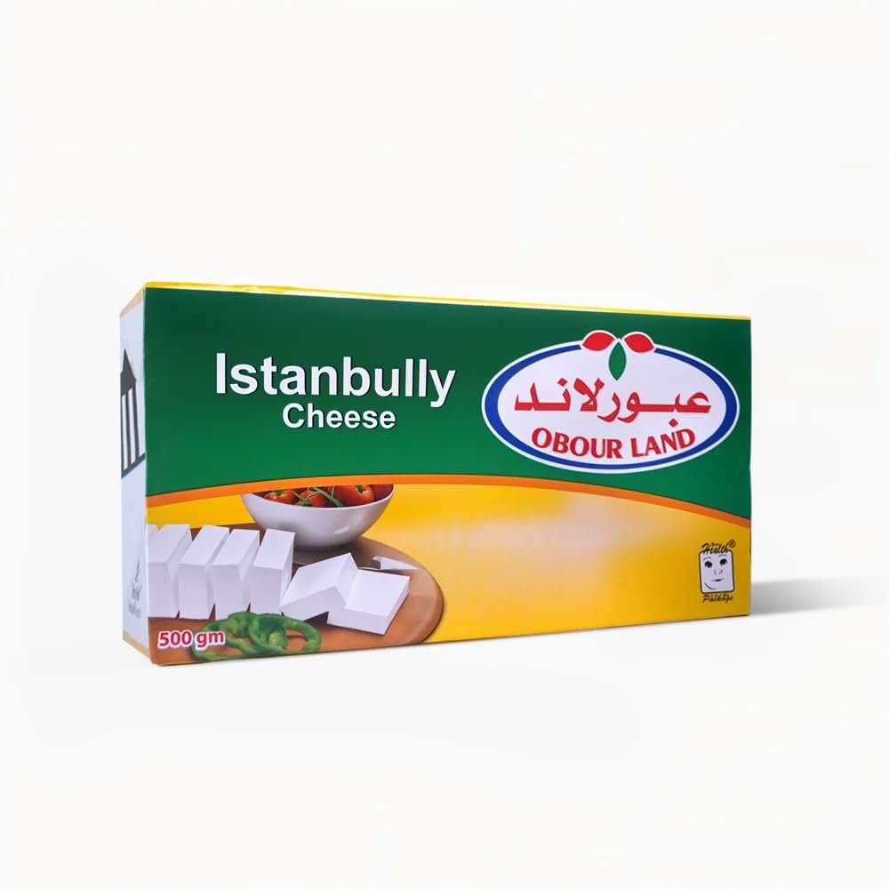 Obour Land Istanbully Cheese 500g Creamy & Tangy for Breakfast, Pack 12