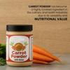 Carrot Powder 100g | Pure & Natural Vegetable Powder | Ideal for Cooking, Baking, Soups, Smoothies, Seasoning Mixes | No Additives or Preservatives view 2