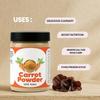 Carrot Powder 100g | Pure & Natural Vegetable Powder | Ideal for Cooking, Baking, Soups, Smoothies, Seasoning Mixes | No Additives or Preservatives view 3