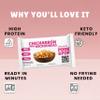 PORK & POP Microwave Pork Rinds, Microwave Chicharrones, Keto Friendly Pork Rind Snack, Ready in Minutes, 100% Natural, 10 Count (2.64 oz Each) view 4