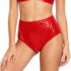 Agoky Women's Underwear Easy to Clean Incontinence Swim Brief Low Rise Waterproof Leakproof Washable Knickers Ivory Large view 1