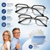 JLKVB Smart Tinting Auto Focus Glasses, Self Adjusting HD Glasses Far And Near For Men And Women (Silver*3, 3.5) view 2