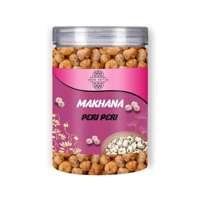 Vedik Sattva Roasted Makhana Peri Peri | Crunchy Snacks Mix Foxnuts