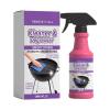 Grill Degreaser Spray, Oven Cleaner Solution, 120ml Grease Removal Formula with Shine Restoration Effect, Kitchen Cleaning Agent, Heavy Duty Degreasing Liquid, Home Use for Cooking Surfaces view 1