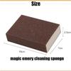 Magic Cleaning Sponge, Carborundum Emery Sponge Scrubber for Heavy-Duty Cleaning, Rust Remover & Descaling Eraser, Carbide Cleaning Pads for Removing Rust Cleaning Pots (3pcs) view 4