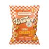 WAVERS by Doughbrik's Snacks, Extra Cheesy Flavor 0.5 oz Bags, Crispy Crunchy Texture Perfect Anytime Snack Made in the USA (6-Pack) view 1
