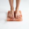 2 Himalayan Salt Foot Tiles Pair of Natural Pink Salt Blocks for Feet, Rest & Spa Stones Natural Salt Block, Salt Brick for Foot Soak, Relaxation & Odor Neutralizer view 3