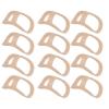 RiToEasysports Finger Splint, Premium PP Material Lightweight Breathable Finger Brace Support for Piano Guitar Pipa Guzheng, with Round Edges Smooth Lines for Comfortable Fit (L) view 3