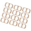 RiToEasysports Finger Splint, Premium PP Material Lightweight Breathable Finger Brace Support for Piano Guitar Pipa Guzheng, with Round Edges Smooth Lines for Comfortable Fit (L) view 4
