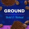 French Roast Dark Roast Ground Coffee, Bold & Intense Flavor, Low Acidity, Rich Aroma, for Drip & French Press, 24 oz view 4