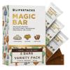 Magic Bar Functional Mushroom Energy Bars 10g Plant-Based Protein - Vegan Protein Bars with Lions Mane, Cordyceps & Maitake | Adaptogen Superfood Blend | Made in USA | 8-Pack Variety Box view 1