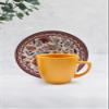 Turkish Coffee Gift Set - Orange Cup, Water Glass, Napkin, Mini Lampshade view 2