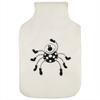 Azeeda 'Cute Spider Wearing Boots' Hot Water Bottle Cover (HW00050419) view 1