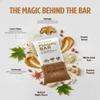 Magic Bar Functional Mushroom Energy Bars 10g Plant-Based Protein with Lions Mane, Cordyceps & Maitake | Adaptogen Superfood Blend | Made in USA | 8-Pack Peanut Butter Maple Box view 3