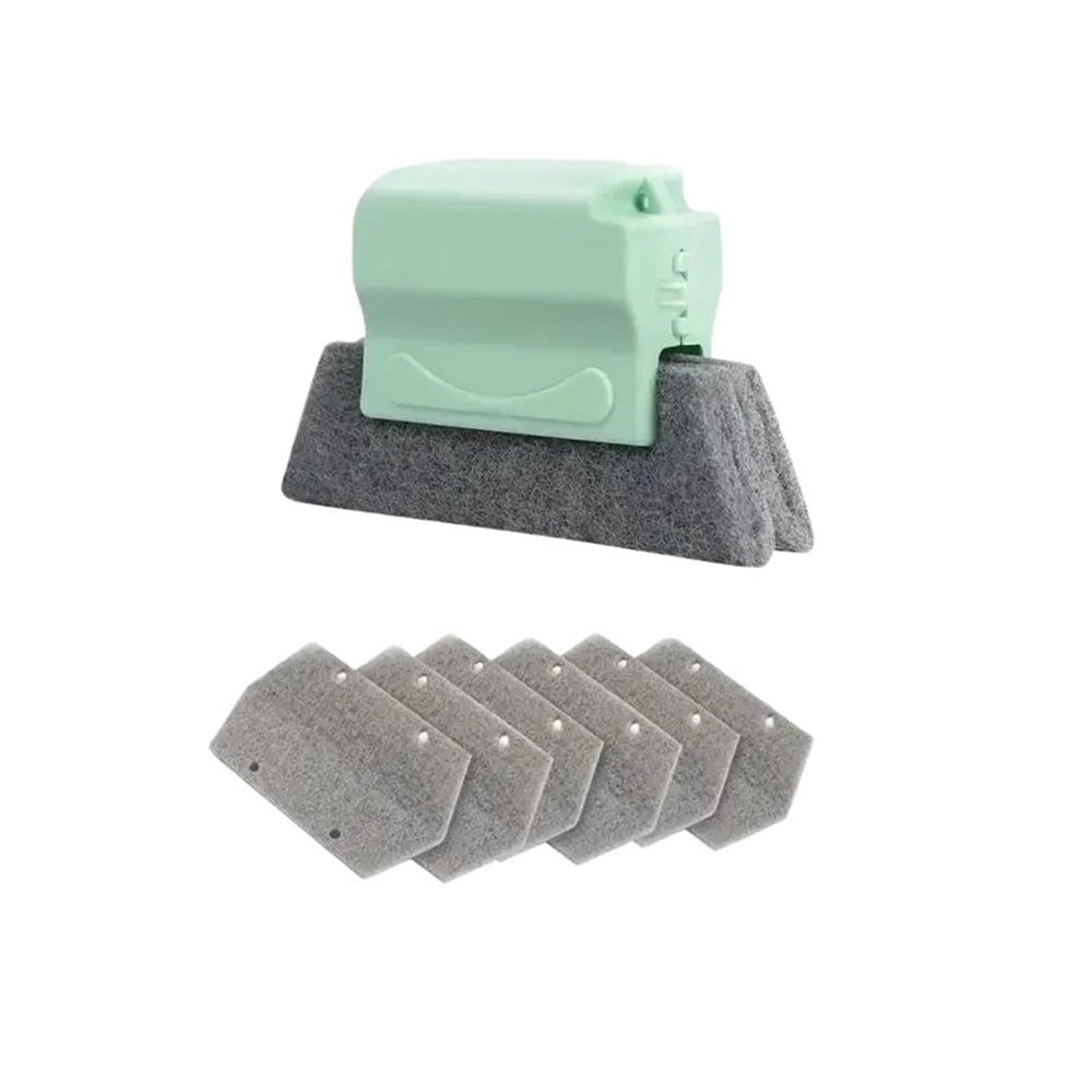 Small Window Groove Cleaning Brush Tool Door Sill Track Cleaner Lightweight Windows Slot Clean
