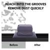 Small Window Groove Cleaning Brush Tool Door Sill Track Cleaner Lightweight Windows Slot Clean view 3