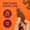 Bangkok Bites Vegan Jerky Pad Thai, Real Ingredients, High-Protein, Low Fat, Plant-Based Snacks, Non-GMO Soy, Chewy Texture, Natural, No Artificial Flavors, 2 oz (3-Pack, Pad Thai) view 4