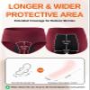 ACEJUNE Period Underwear for Women Cotton Leakproof Briefs - 4 Pack view 4