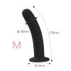Suction Cup Base Massager Unisex Rounded Tip Design Silicone Material Textured Surface(M) view 2