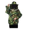HUALUCK Foldable Beekeeping Suit Jacket Veil Set Double Zippered Beekeeping Protective Suit Anti-bee Beekeeper Clothing with Hat(Silver) view 1