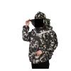 HUALUCK Foldable Beekeeping Suit Jacket Veil Set Double Zippered Beekeeping Protective Suit Anti-bee Beekeeper Clothing with Hat(Silver) view 4