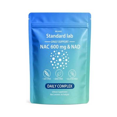 BELANO The Standard Lab NAC 600 mg & NAD Daily Formula, 60 Count