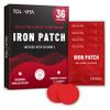TOLEVITA Iron Patches 36 Circle-Shaped Patches Plus Energy, Focus & Daily Wellness Easy-to-Use for Active Lifestyles view 1