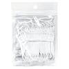 200 Count Tooth Flossers for Adults, Strong Shred-Resistant Unflavored Reusable Non-Slip Grip Toothpick Floss with Built-in Toothpick,Recycled Dental Floss Picks for Travel,Family,Home,Restaurant view 1
