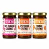 Brooklyn Delhi - Date Tamarind Chutney - Made with Sweet Dates and Tamarind - Vegan, Nothing Artificial - 9oz (9 Ounce, Pack of 3, Variety) view 1