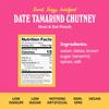 Brooklyn Delhi - Date Tamarind Chutney - Made with Sweet Dates and Tamarind - Vegan, Nothing Artificial - 9oz (9 Ounce, Pack of 3, Variety) view 2