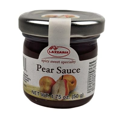 Lazzaris Spicy Sweet Specialty Pear Sauce 1.75oz (Pack of 6)