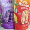Cloud airy, crispy, and chewy". Ube and Mango flavors Pack of 2 view 2