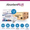 NexGen Absorbent Plus Overnight Briefs Maximum Absorbency, Adult Diaper for Men and Women 12 Counts/Bag (White, XX-Large, 12, Count) view 3