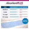 NexGen Absorbent Plus Overnight Briefs Maximum Absorbency, Adult Diaper for Men and Women 12 Counts/Bag (White, XX-Large, 12, Count) view 4
