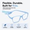 Geborilma Kids Flexible Glasses Frames 1-3 Years - XS Toddler Flexible Frame Glasses 42-14-120 - Prescription Ready Frames view 2