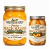 Peach Bundle Peach Halves 32oz + Old-Fashioned Peach Cobbler 16oz Magnolia Acres Southern Crafted Fruit Dessert Set, Sweet & Buttery view 1