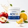 Omara Organic Apple Cider Vinegar Powder with Whole Lemon, 30 Day Supply, ACV Supplement for Digestion, Vitamin D3 & Zinc for Immune Health, 1 Scoop No Burn view 1