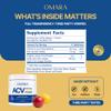 Omara Organic Apple Cider Vinegar Powder with Whole Lemon, 30 Day Supply, ACV Supplement for Digestion, Vitamin D3 & Zinc for Immune Health, 1 Scoop No Burn view 2