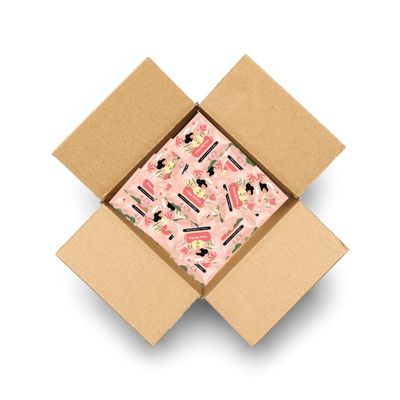 pH Advantage Flow Kit Plus | Bulk Period Kit with Disposable Underwear, Maxi Pads, Pantiliners and Feminine Wipe for Schools (50) White