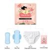 pH Advantage Flow Kit Plus | Bulk Period Kit with Disposable Underwear, Maxi Pads, Pantiliners and Feminine Wipe for Schools (50) White view 2