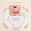pH Advantage Flow Kit Plus | Bulk Period Kit with Disposable Underwear, Maxi Pads, Pantiliners and Feminine Wipe for Schools (50) White view 3