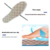 3 Pairs Traditional Handmade Bamboo Charcoal Insole Shoe Cushions Sweat Absorption Insoles Foot Inserts Shoe Pads for Women Men 45 view 3