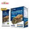 Seaweed Crunch with Nuts Sesame Taste ODEHA Vegan Snack Bars with Cashews, Almonds & Pumpkin Seeds Premium Asian Chips Sandwich Seaweed Seaweed Sheets, Office Snacks Variety Pack view 2