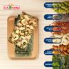 Seaweed Crunch with Nuts Sesame Taste ODEHA Vegan Snack Bars with Cashews, Almonds & Pumpkin Seeds Premium Asian Chips Sandwich Seaweed Seaweed Sheets, Office Snacks Variety Pack view 4