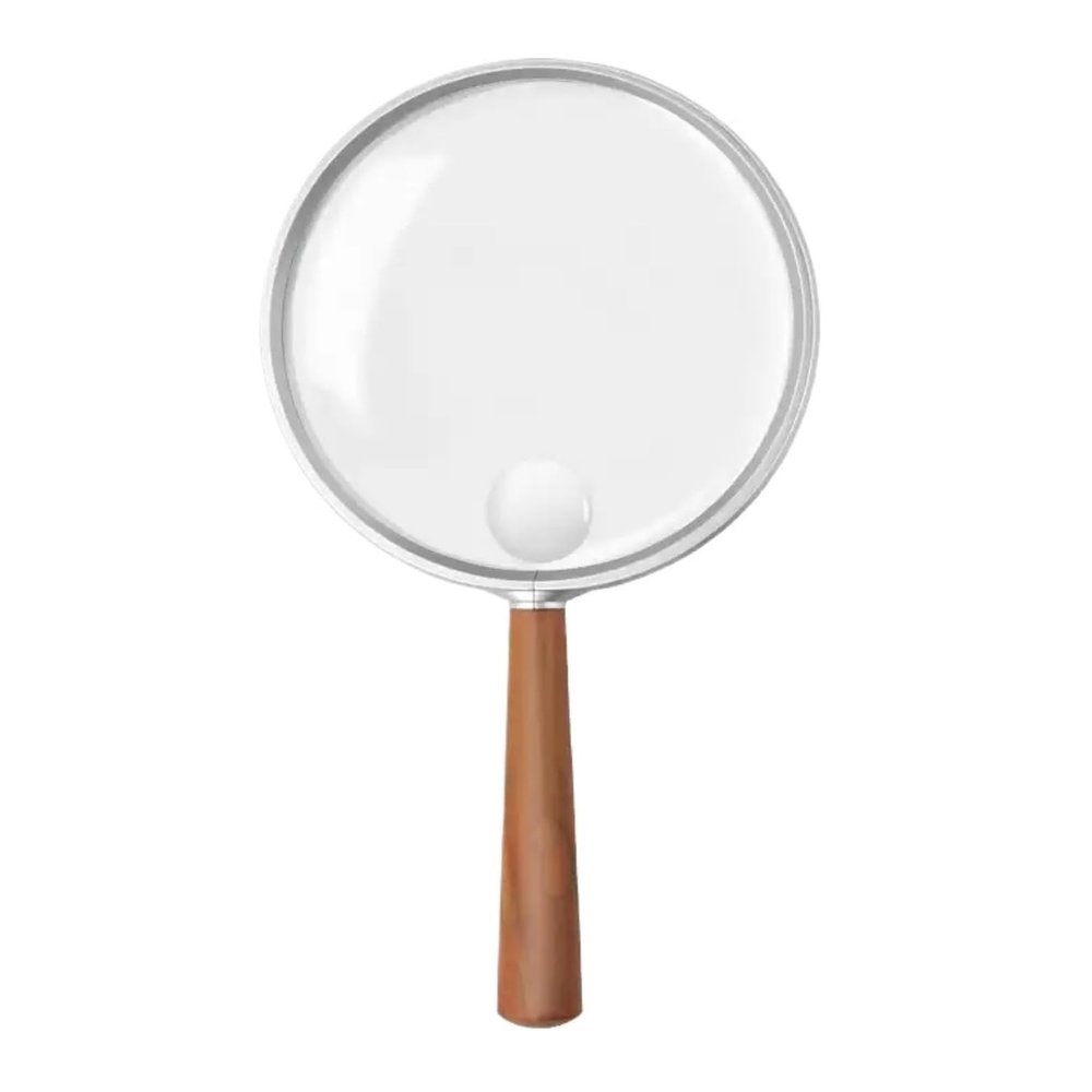 ZWSYQXIU Magnifying Glass Reading Exploration Magnifying Glass 100X Magnification Compact Lightweight for Home Office Travel Close Work(110mm Diameter)