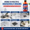 Drain Clog Remover, Liquid Plumber Drain Cleaner, Sink Cleaner, Pipe Cleaners for Shower or Sink Drains, Professional Toilet Unclogs and Removes Hair, Blockage (2 pcs) view 2